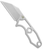 Hinderer Knives LP-1 Wharncliffe Neck Knife (2" Stonewash)
