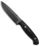 Bradford Knives Guardian5.5 Fixed Blade 3D Black Micarta (5" Sabre DLC)