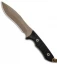 Spartan Blades Ronin Shinto Fixed Blade Tactical Knife Black G-10 (5.6" FDE)