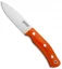 Casstrom No. 10 SFK Fixed Blade Knife Orange G-10 (4" Satin)