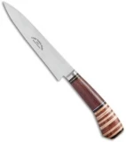 Linder Knives Gaucho 2 Fixed Blade Knife Rosewood/Rubber Wood (5.5" Satin)