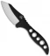 Nemesis Hellion Neck Knife Fixed Blade Black (1.63" Two-Tone) NK-4TT