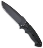 Hogue Knives EX-F01 Tactical Fixed Blade Knife Black G10 (5.5" Plain) 35179