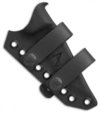 Armatus Carry ESEE Camp Lore RB3 Architect Sheath Flat Black Kydex