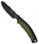 Camillus Titan BT Fixed Blade Knife Green FRN (3.75" Black)