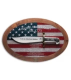 Case U.S. Army Soldier's Creed Commemorative Bowie Plaque 15009