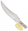 Tallen Slim Skinner Clip Point Fixed Blade Knife Blank (4" Satin) BL7821