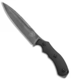 Bastinelli RED Raptor L Fixed Blade Knife Black (5.5" Dark SW)