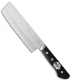 Kanetsune Usubagata Kitchen Knife Smooth Black Wood (6.25" San Mai)  KC-905