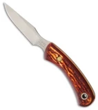 Bear & Son Caper Fixed Blade Knife Delrin Stag (3" Satin) SD42