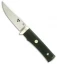 Fallkniven Tre Kronor TK2 Fixed Blade Knife w/ Leather Sheath (4" Satin)