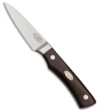 Fallkniven CMT Zulu Fixed Blade Kitchen Knife Red Micarta (3" Satin)