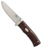 Fallkniven HK9 Fixed Blade Knife Maroon Micarta (3.5" Satin)