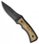 Camillus Mountaineer Fixed Blade Knife Birchwood (4" Black) CM19084