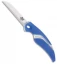 Camillus Cuda Net Fixed Blade Knife Blue (3.25" Bead Blast) 18099