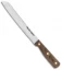 Case Cutlery Bread Slicer Fixed Blade Knife Walnut (8" Satin) 07318