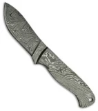 Tallen Pack Skinner Fixed Blade Knife Damascus (3.5" Damascus)