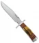 BlackJack Knives Classic Model 7 Fixed Blade Knife Leather Sambar (7" A-2)