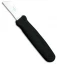 Bear & Son Powergrip Utility Black Kraton Fixed Blade Knife (1.75" Satin)