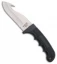 Bear & Son Guthook Hunter Fixed Blade Knife Black Kraton (4" Satin) 444