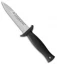 Aitor Botero Spear Point Fixed Blade Knife Black (4.75" Satin)