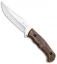 Kizlyar Supreme Knives Caspian Fixed Blade Knife Walnut (5.375" Satin)