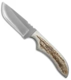 Anza Knives WK-4FE Fixed Blade Knife Stag Horn (3.75" Plain)