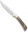 Muela Rebeco Fixed Blade Knife Stag Horn (4.5" Satin)