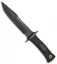 Muela Mirage Tactical Fixed Blade Knife Black (7" Black Serr)