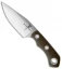 Zoe Crist Knives Wilderness EDC Fixed Blade Knife Green Micarta (3.75" Satin)