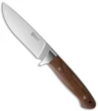 Boker Arbolito Trapper Fixed Blade Knife Guayacan Ebony (4.75" Satin) 02BA351G