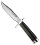 BlackJack Classic Model 5 Fixed Blade Knife Black Micarta (5.5" Plain)