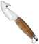 Ka-Bar Game Hook Knife Leather Handled Fixed Blade (3.25" Polished) 1234