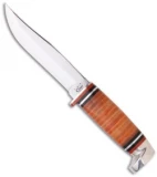 Case Leather Hunter Fixed Blade Knife (365-5 SS) 0385