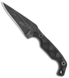 Stroup Knives Mini EDC Fixed Blade Knife Black G-10 (3.1" Black SW)