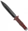 Heretic Knives Nephilim Fixed Blade Knife Red/Black G-10 (6.5" Black)