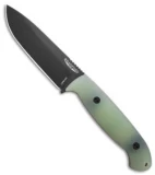 Bradford Knives Guardian5.5 Fixed Blade Knife 3D Ghost G-10 (5" Black)