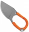 Jake Hoback Jeremiah Johnson Fixed Blade Knife Orange Cord Wrap (2" Stonewash)