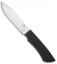 Fallkniven Taiga Forester 2 Fixed Blade Knife Black Thermorun (4.50" Satin)