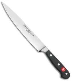 Wusthof Classic 8" Carving Kitchen Knife Black Polymer