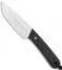 The James Brand Hell Gap Fixed Blade Knife Black Micarta (3.6" Satin)