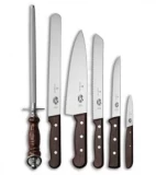 Victorinox Rosewood 6-Piece Kitchen Knife Set VN511907X1
