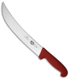 Victorinox Butcher's 10" Cimeter Kitchen Knife Red Fibrox VN5730125