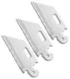 Cold Steel Click-N-Cut Replacement Blade  3 Pack(2.5" Reverse Tanto Serr) 40AP3C