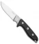 Mikov Patron Fixed Blade Knife Black G-10 (4.375" Stonewash N690)