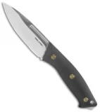 Real Steel Gardarik Premium Fixed Blade Knife Black G-10 (4.25" Satin) RS3738