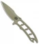 Attleboro Knives Dau Tranh Neck Knife OD Green w/ Tan Kydex Sheath (2.5" OD)