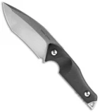 Real Steel Doppler Tactical Fixed Blade Black G-10 (4.25" Stonewash) RS3781
