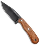 Flexcut Hawthorne Seeker Fixed Blade Sapele Wood (4.00" Black)