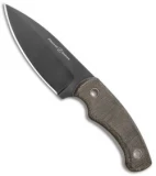 Flexcut Hawthorne Nomad Fixed Blade Knife OD Green Micarta (4.25" Black)